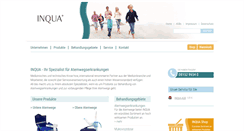 Desktop Screenshot of inqua.de