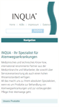 Mobile Screenshot of inqua.de